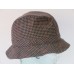 Vintage Burberrys Walking Hat Houndstooth Arte Della Lana Merino Wool Italy M   eb-35576242